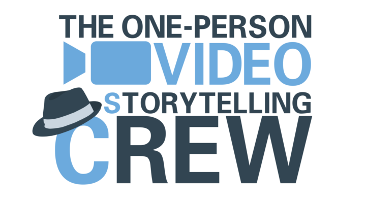 One Person Video STORYTELLING CREW Logo